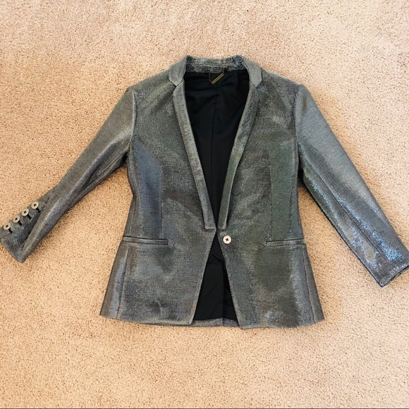Capulet Holiday Silver Shimmer Blazer - Picture 1 of 6